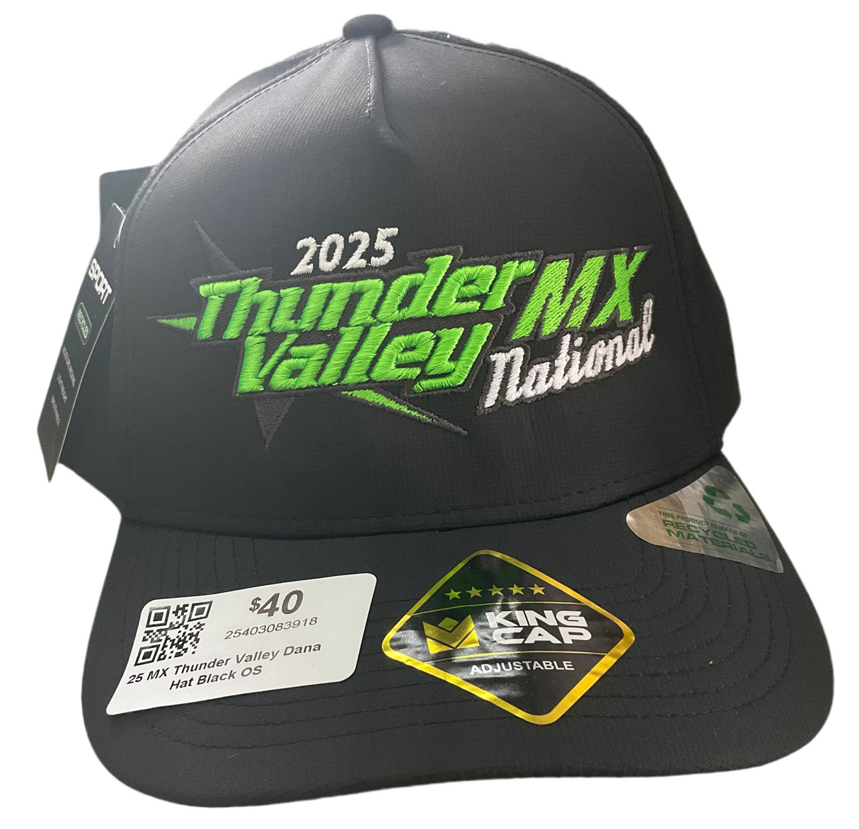 25 MX Thunder Valley Curved Bill Hat