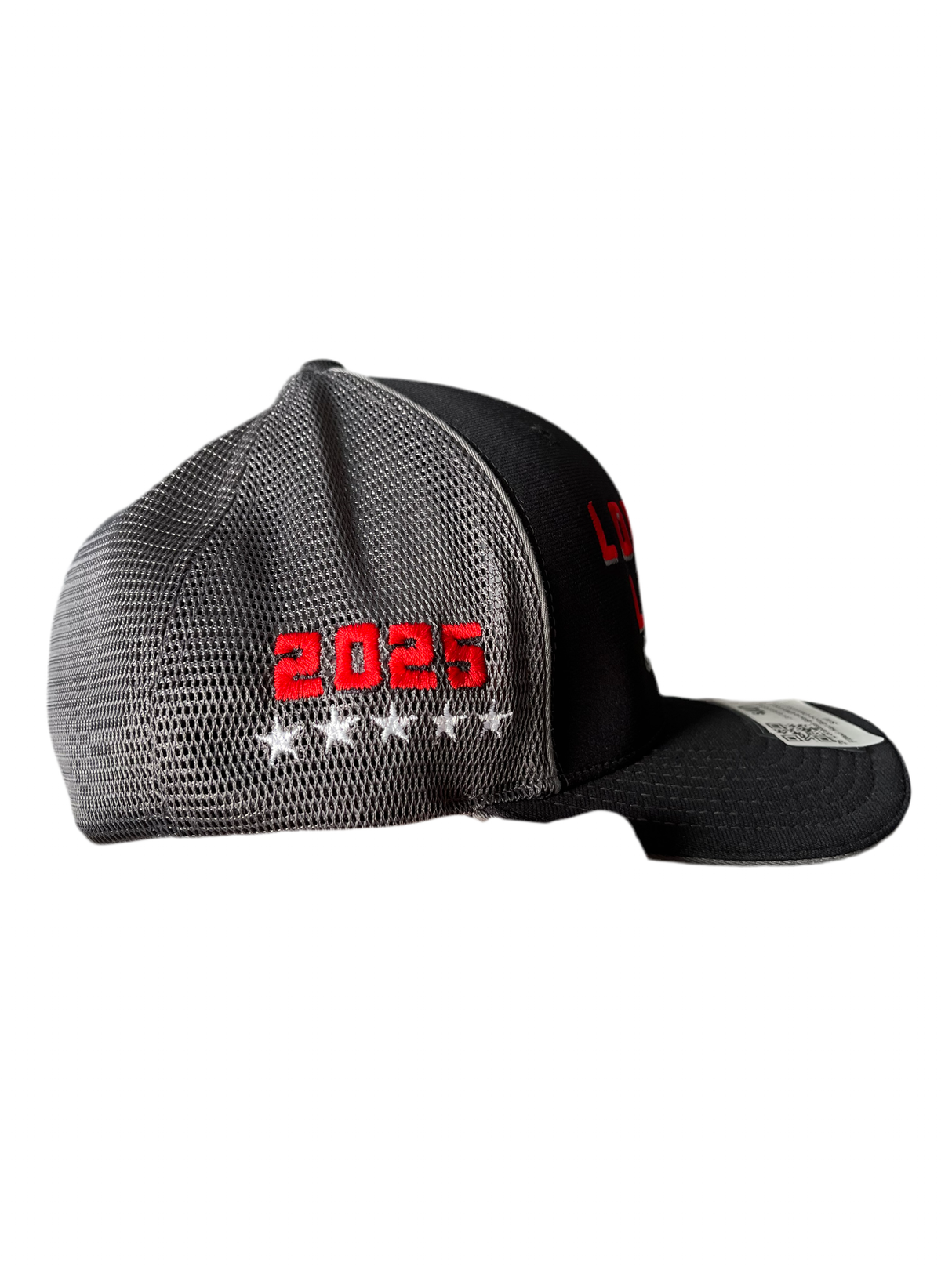 25 Lorettas Black/Charcoal Fitted Hat