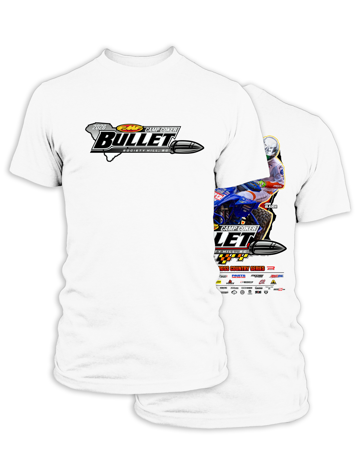 26 GNCC Camp Coker Event Tee ATV