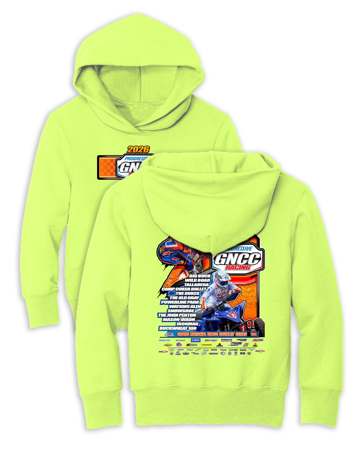 26 GNCC Series Youth Hooded Pullover