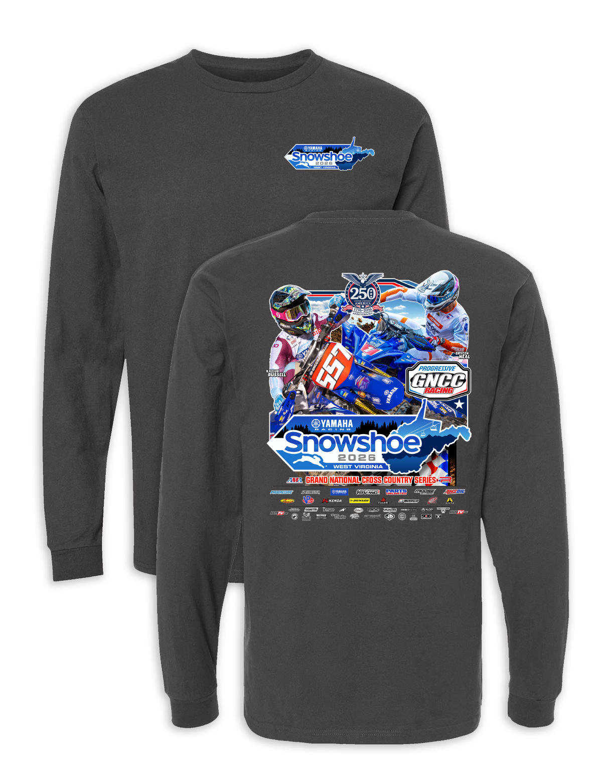 26 GNCC Snowshoe Combined Event Longsleeve
