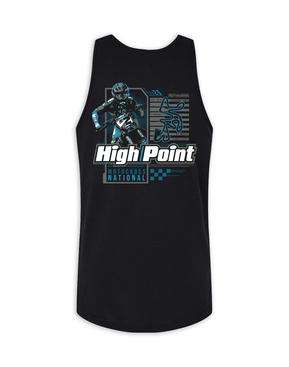 25 MX High Point HP Map Specialty Adult Tank