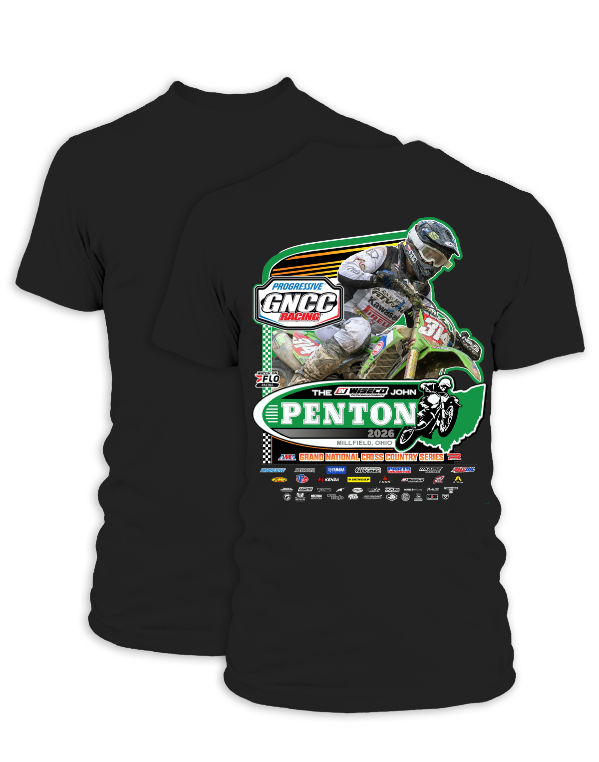 26 GNCC John Penton Event Tee Bike