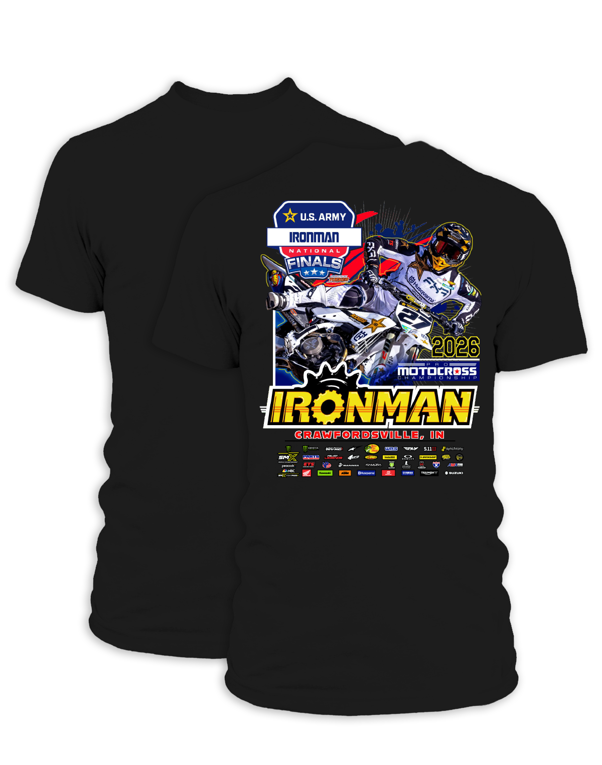 26 MX Ironman Main Adult Event T-Shirt
