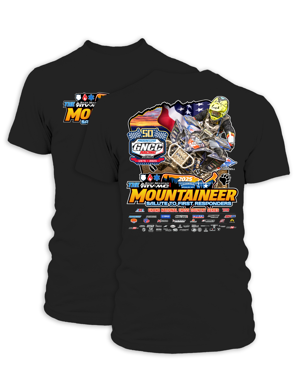 25 GNCC Mountaineer Event Tee ATV
