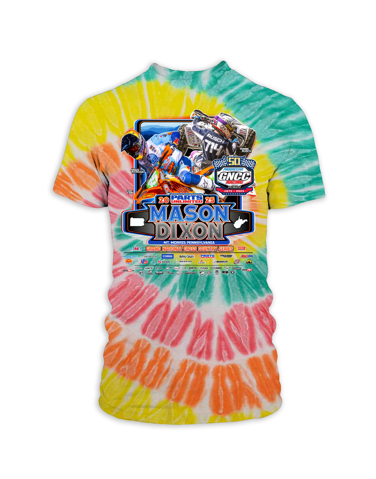 25 GNCC Mason Dixon Event Tee Youth