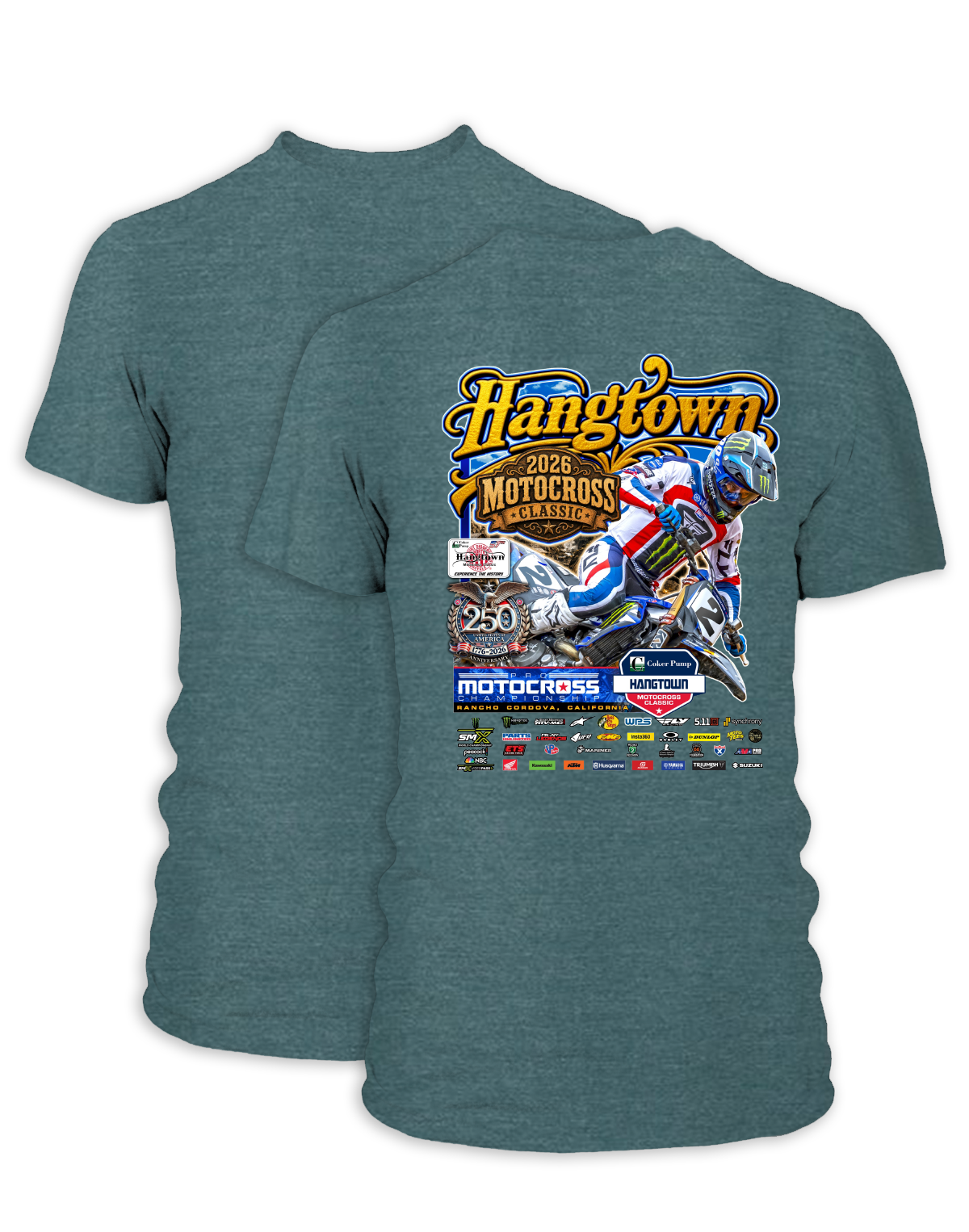 26 MX Hangtown Event T-Shirt Adult Main
