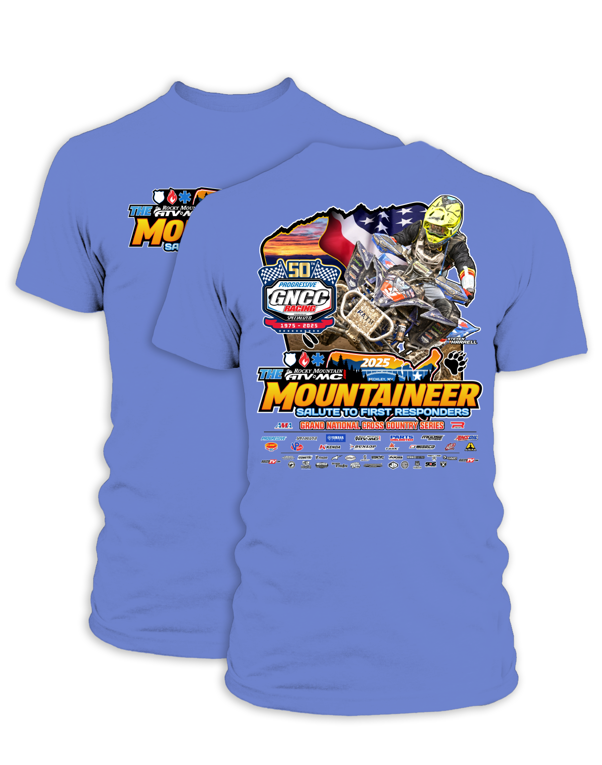 25 GNCC Mountaineer Event Tee ATV