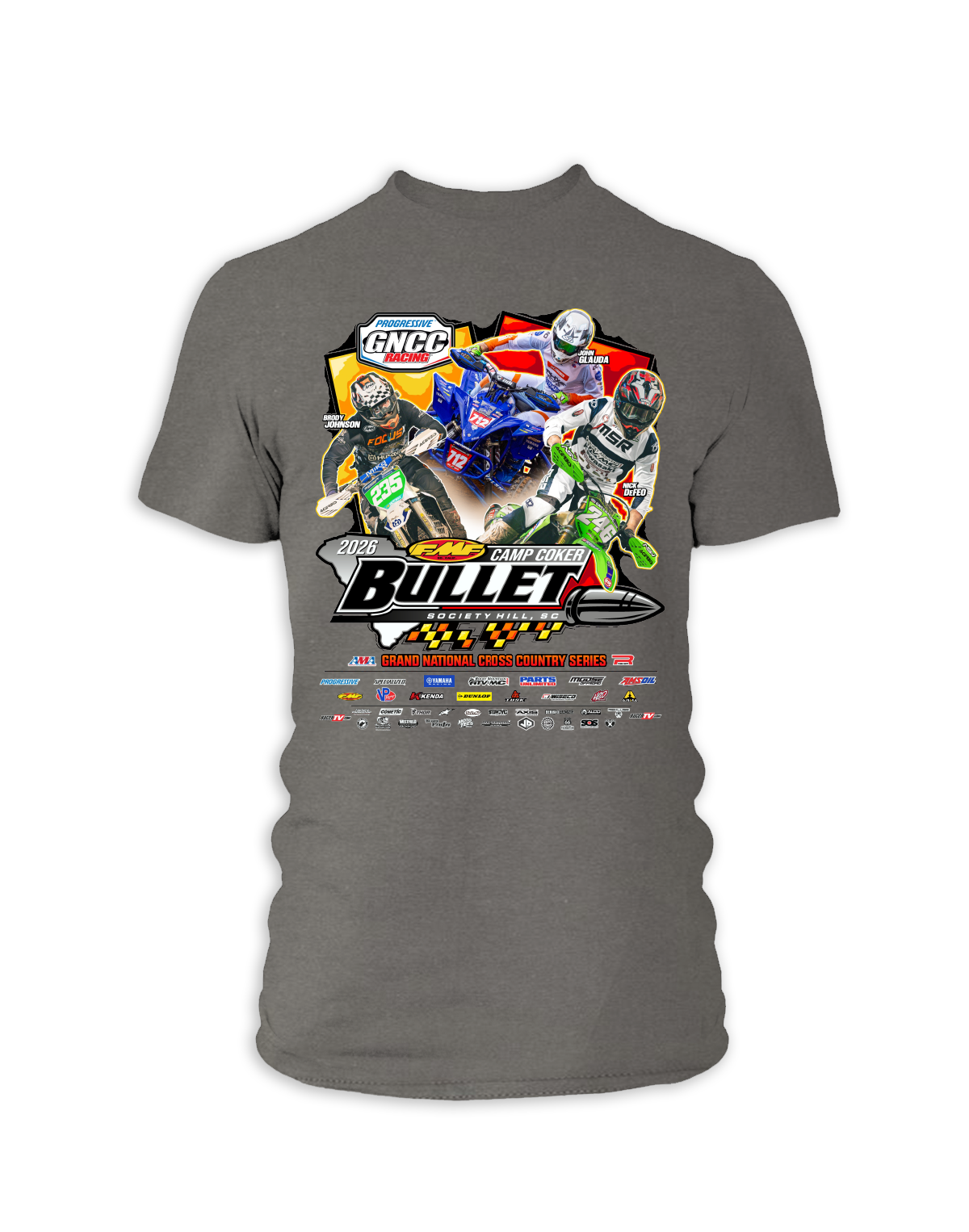 26 GNCC Camp Coker Youth Event Tee