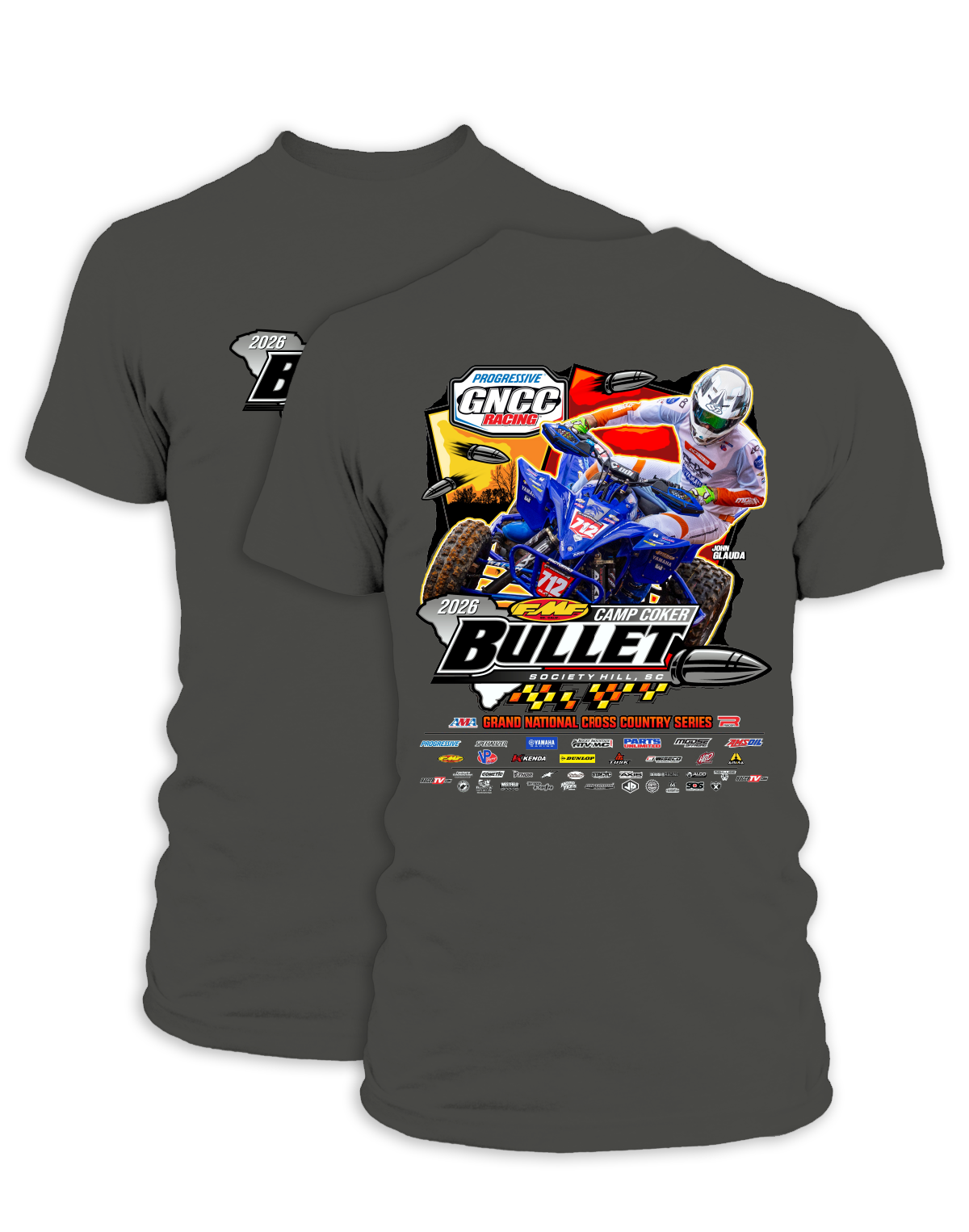 26 GNCC Camp Coker Event Tee ATV