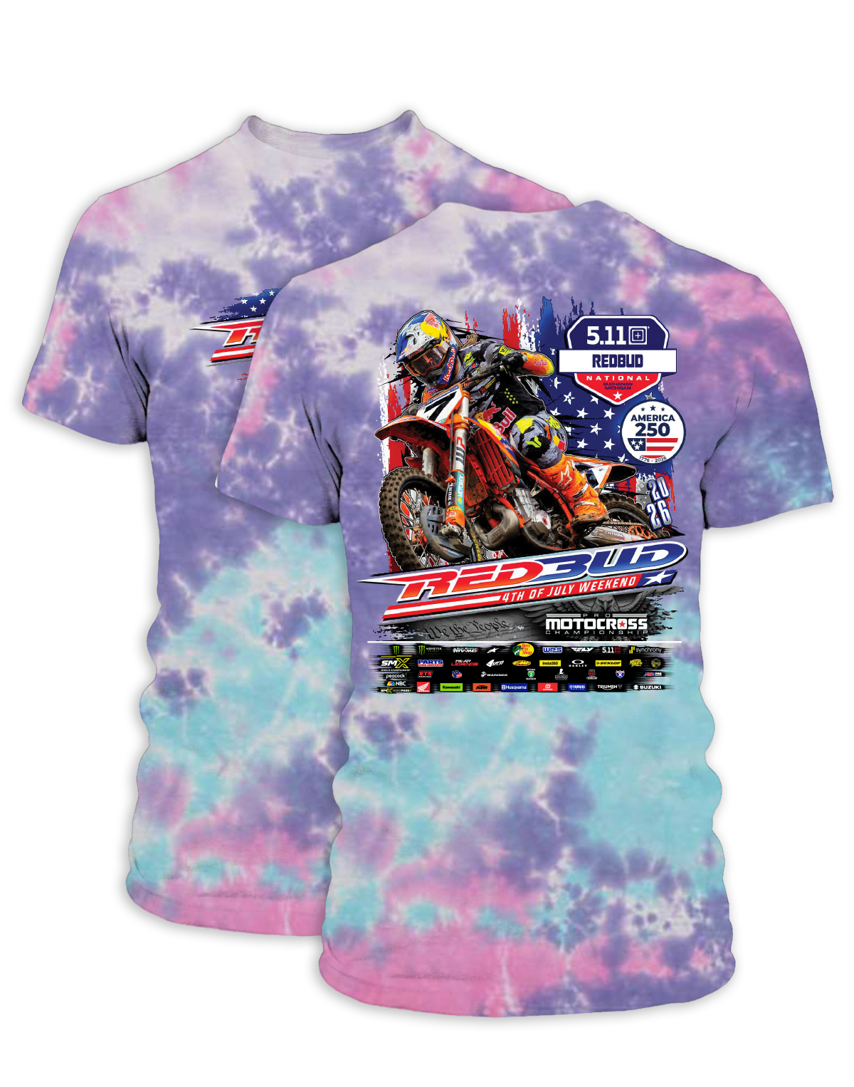 26 MX Redbud Event T-Shirt Adult