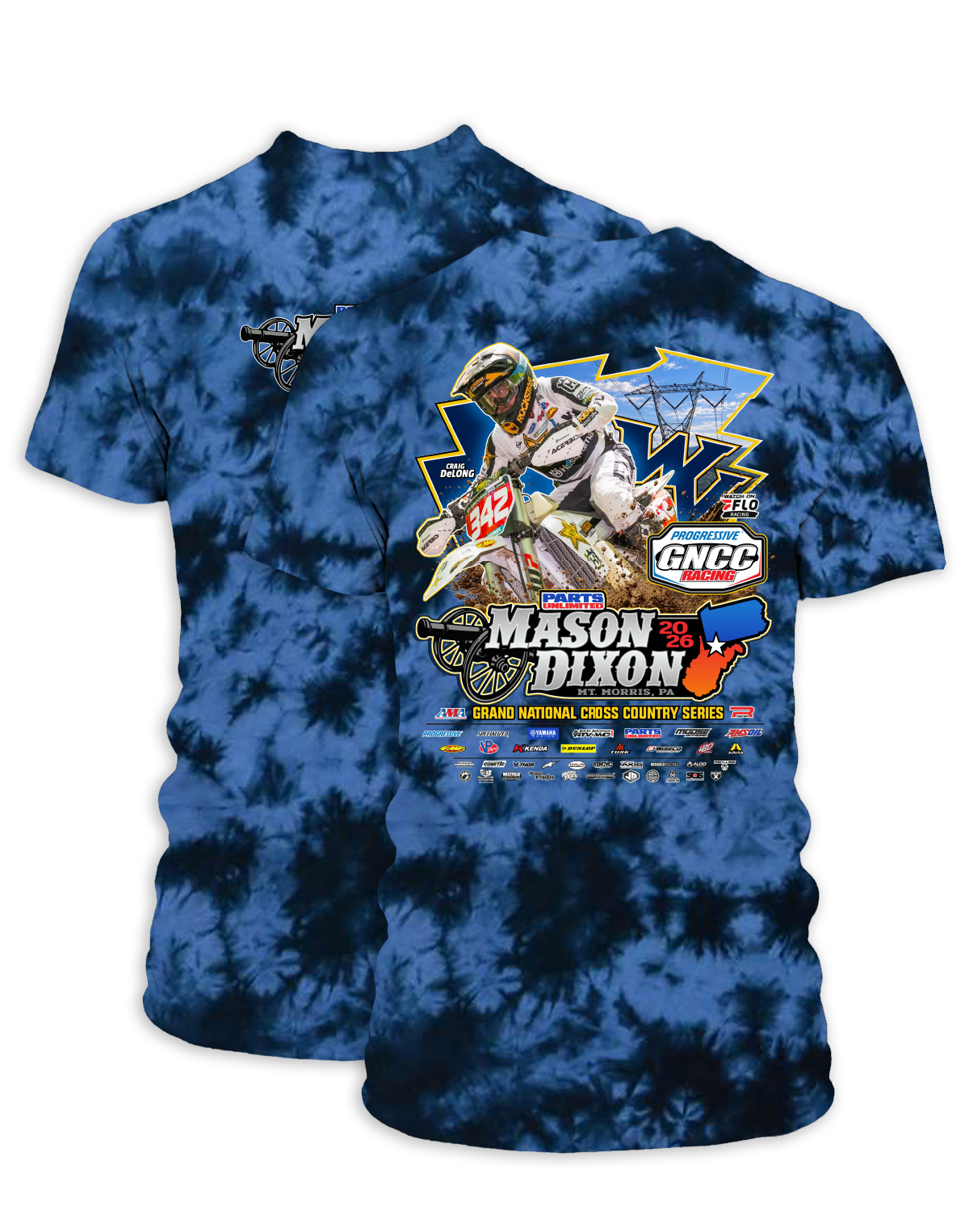 26 GNCC Mason Dixon Event Tee Bike