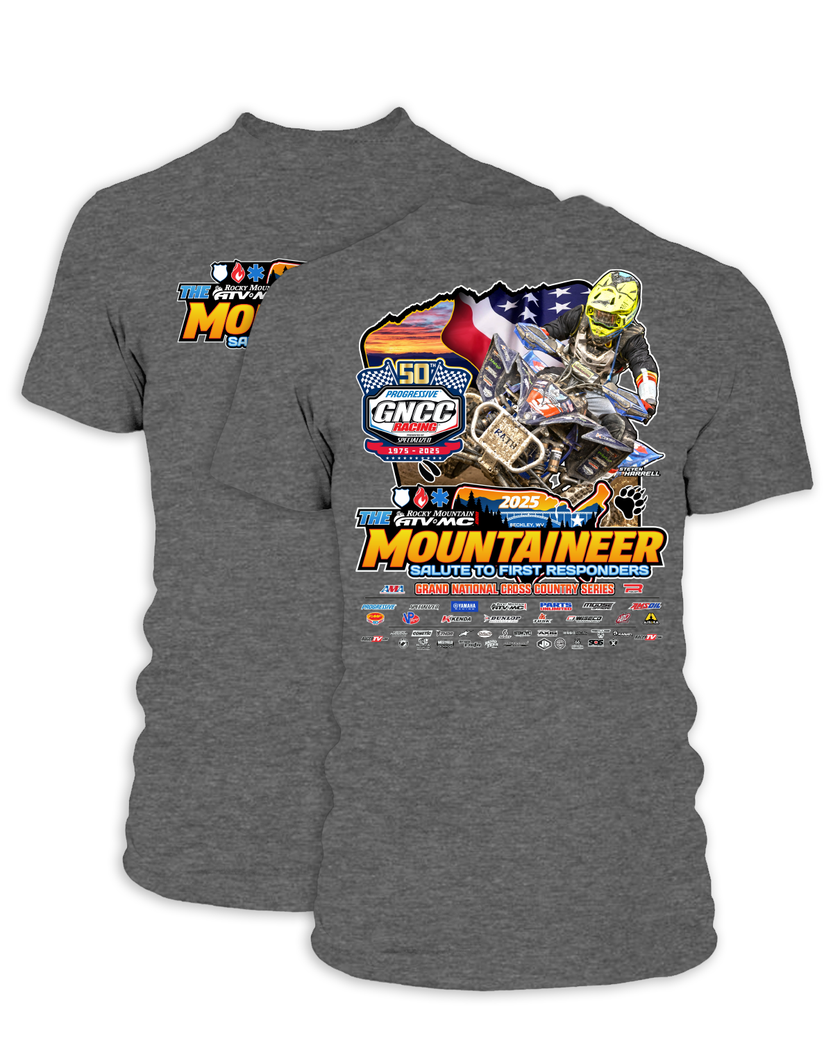 25 GNCC Mountaineer Event Tee ATV