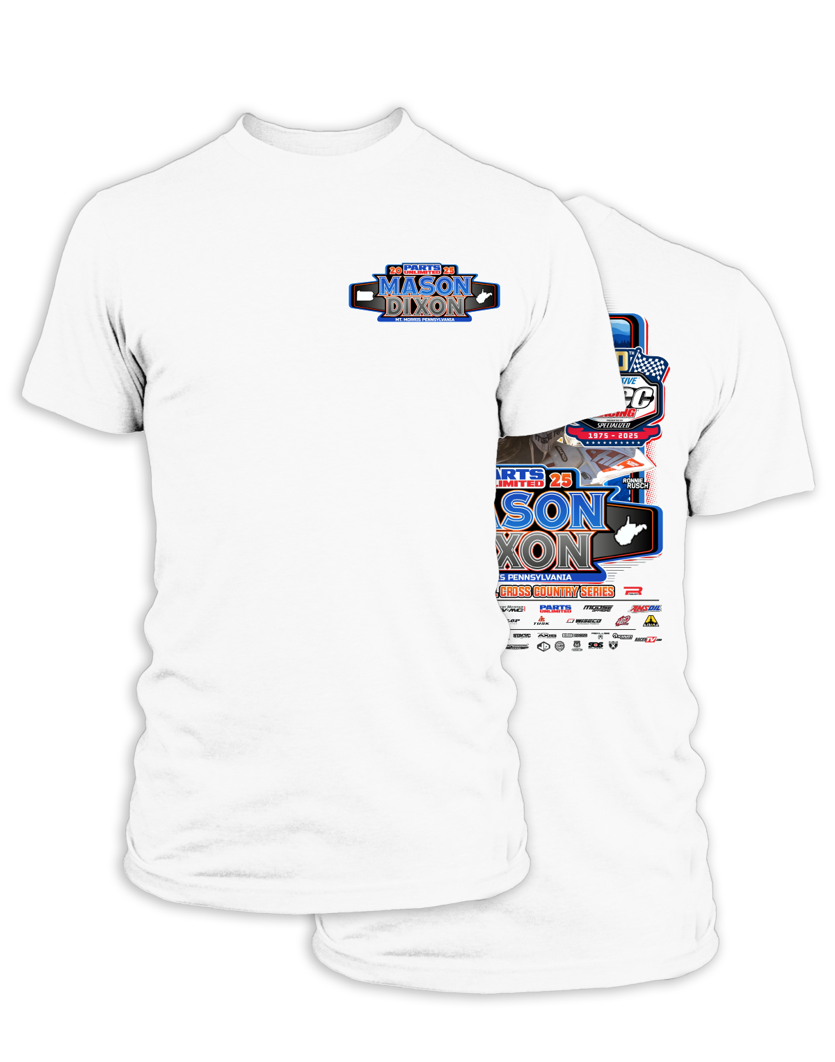 25 GNCC Mason Dixon Event Tee ATV