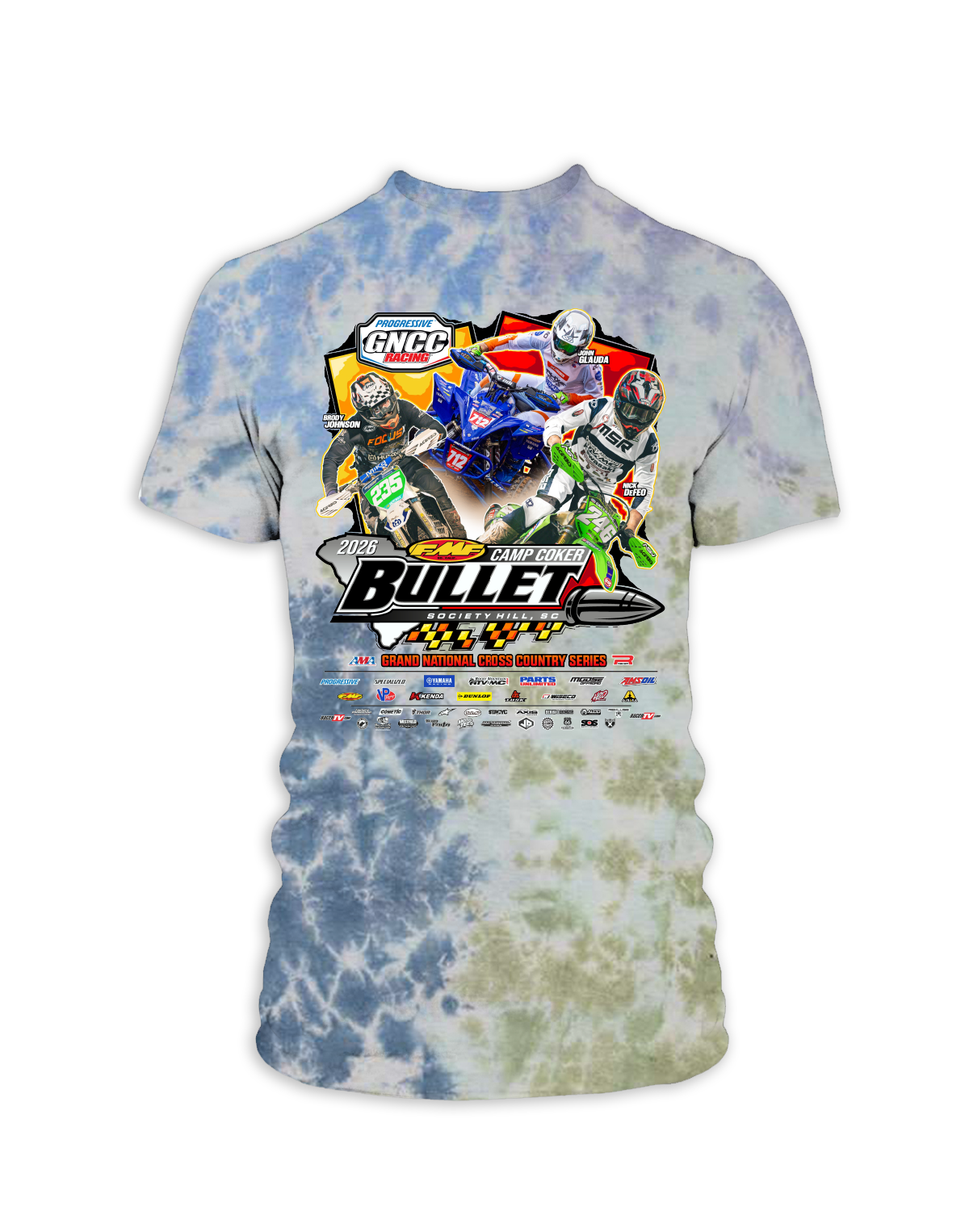 26 GNCC Camp Coker Youth Event Tee