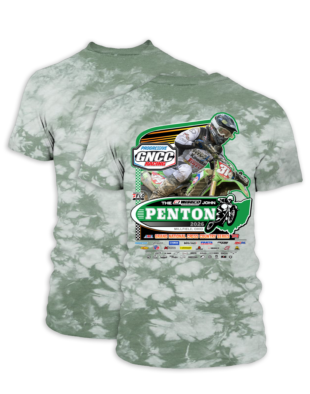 26 GNCC John Penton Event Tee Bike