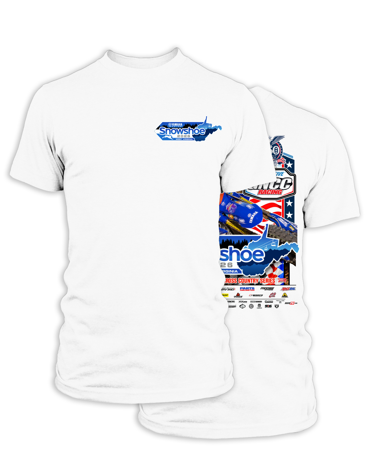 26 GNCC Snowshoe Event Tee Bike