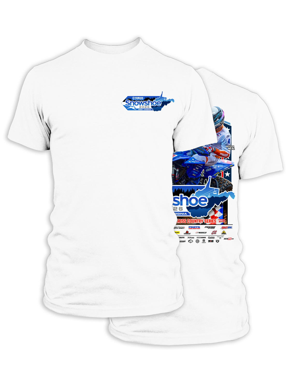 26 GNCC Snowshoe Event Tee ATV