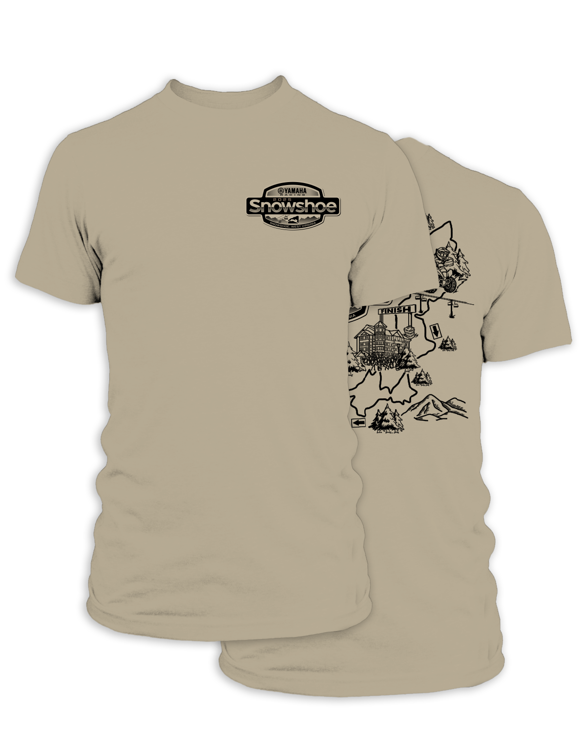 25 GNCC Snowshoe Track Map Specialty