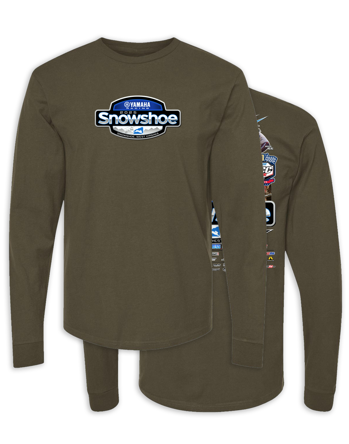 25 GNCC Snowshoe Event Combined Longsleeve