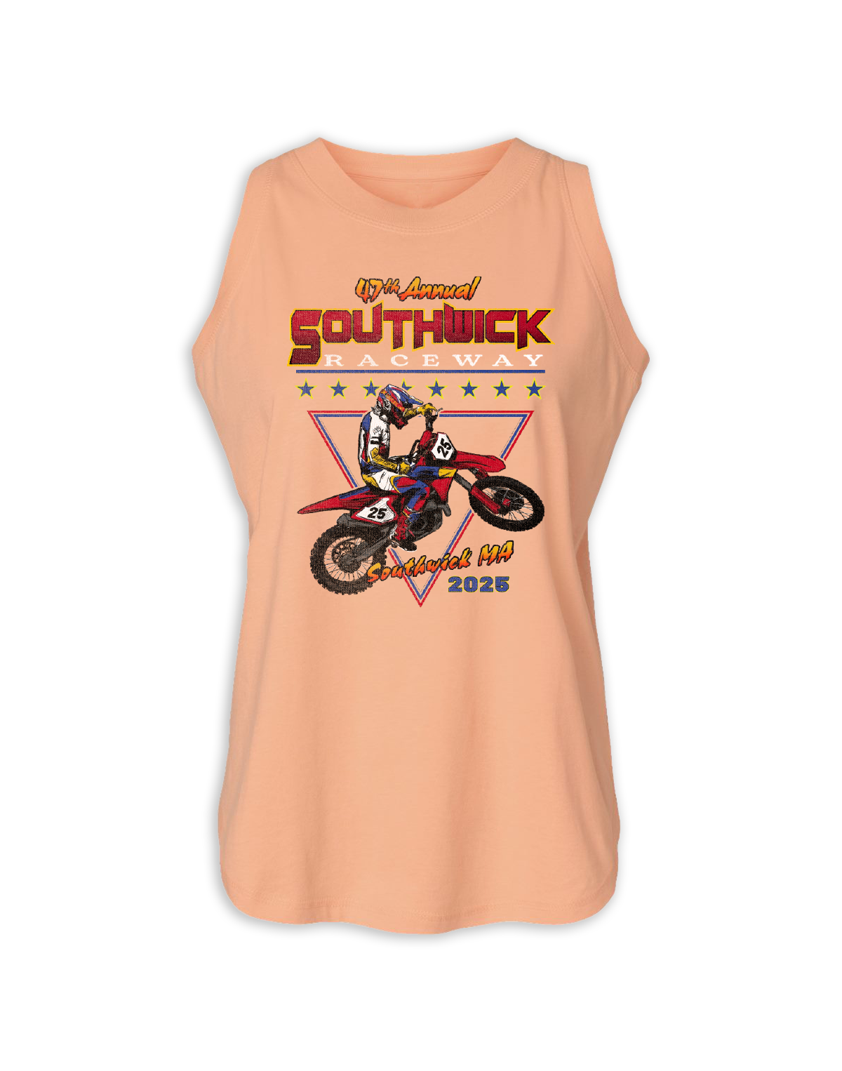 25 MX Southwick Ironman Ladies Tank