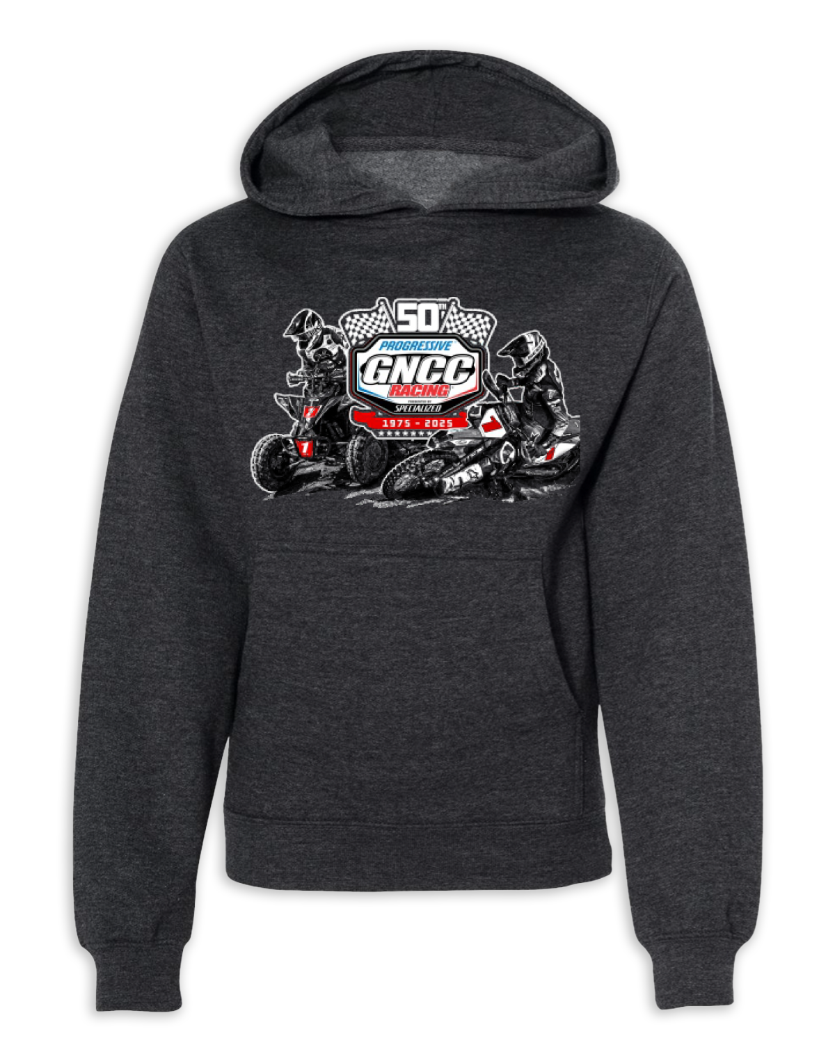 25 GNCC Series Cloudy Days Grey Sweatshirt Youth