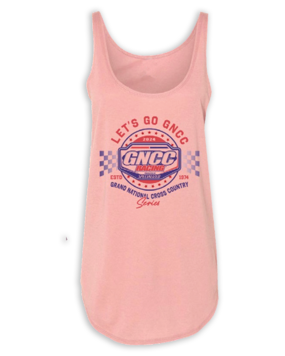 GNCC Series Ladies Lets Go Pink Tank