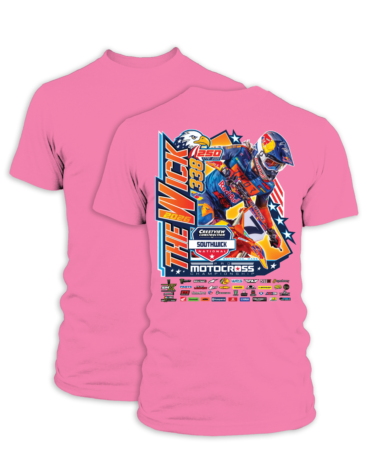 26 MX Southwick Event T-Shirt Adult