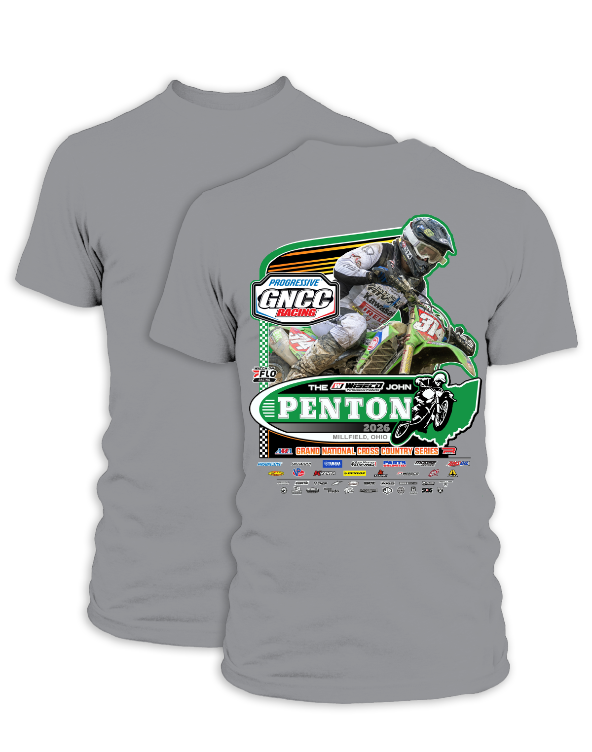 26 GNCC John Penton Event Tee Bike