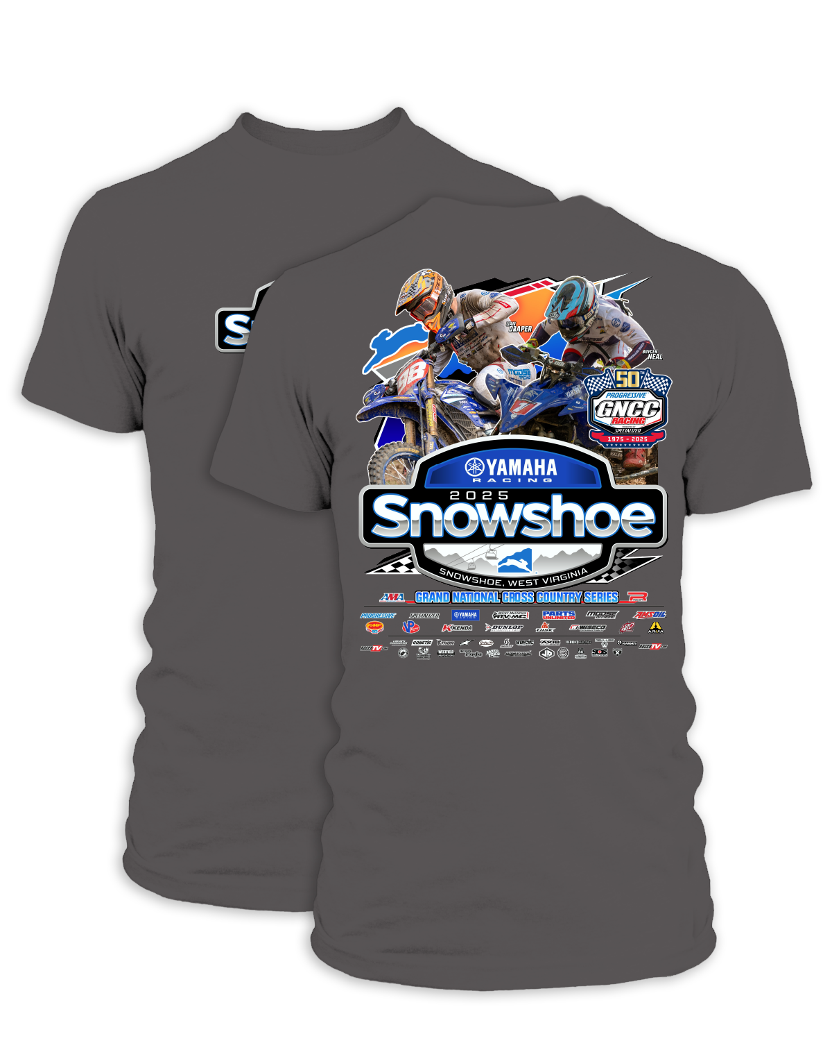25 GNCC Snowshoe Event Combined Short Sleeve