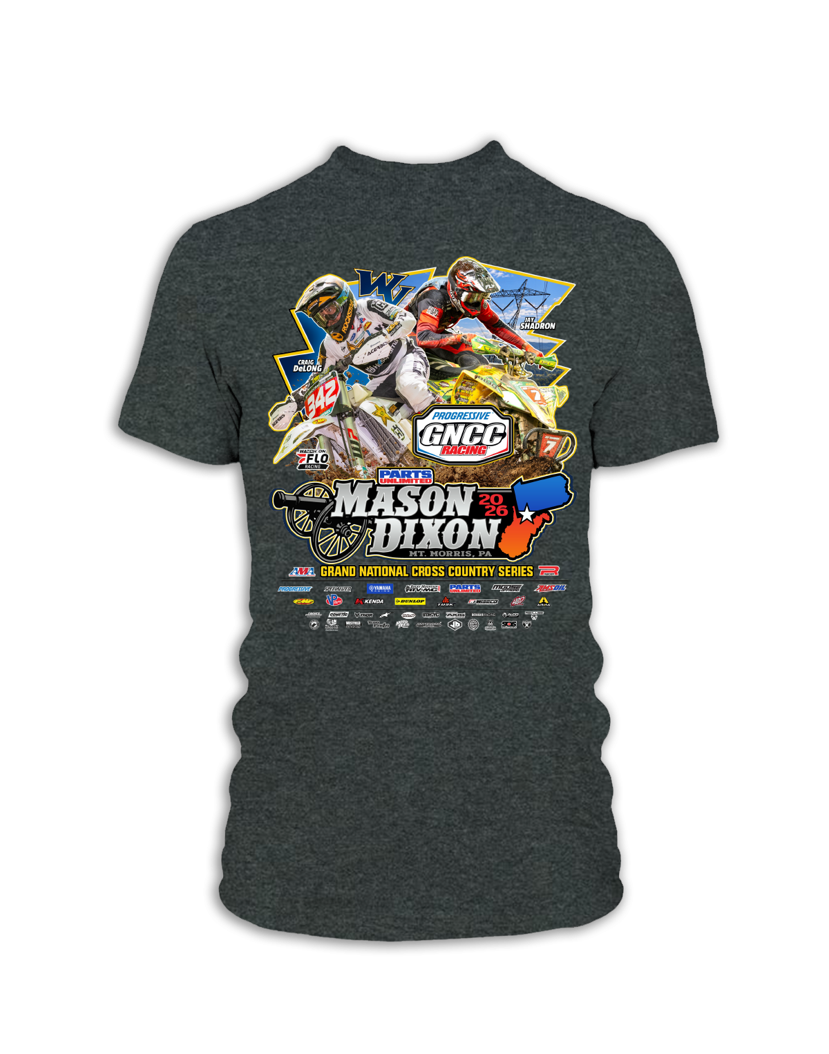 26 GNCC Mason Dixon Youth Event Tee