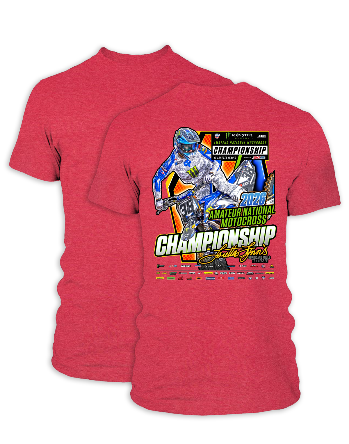 26 Loretta Lynns Amateur Main Adult Event T-Shirt