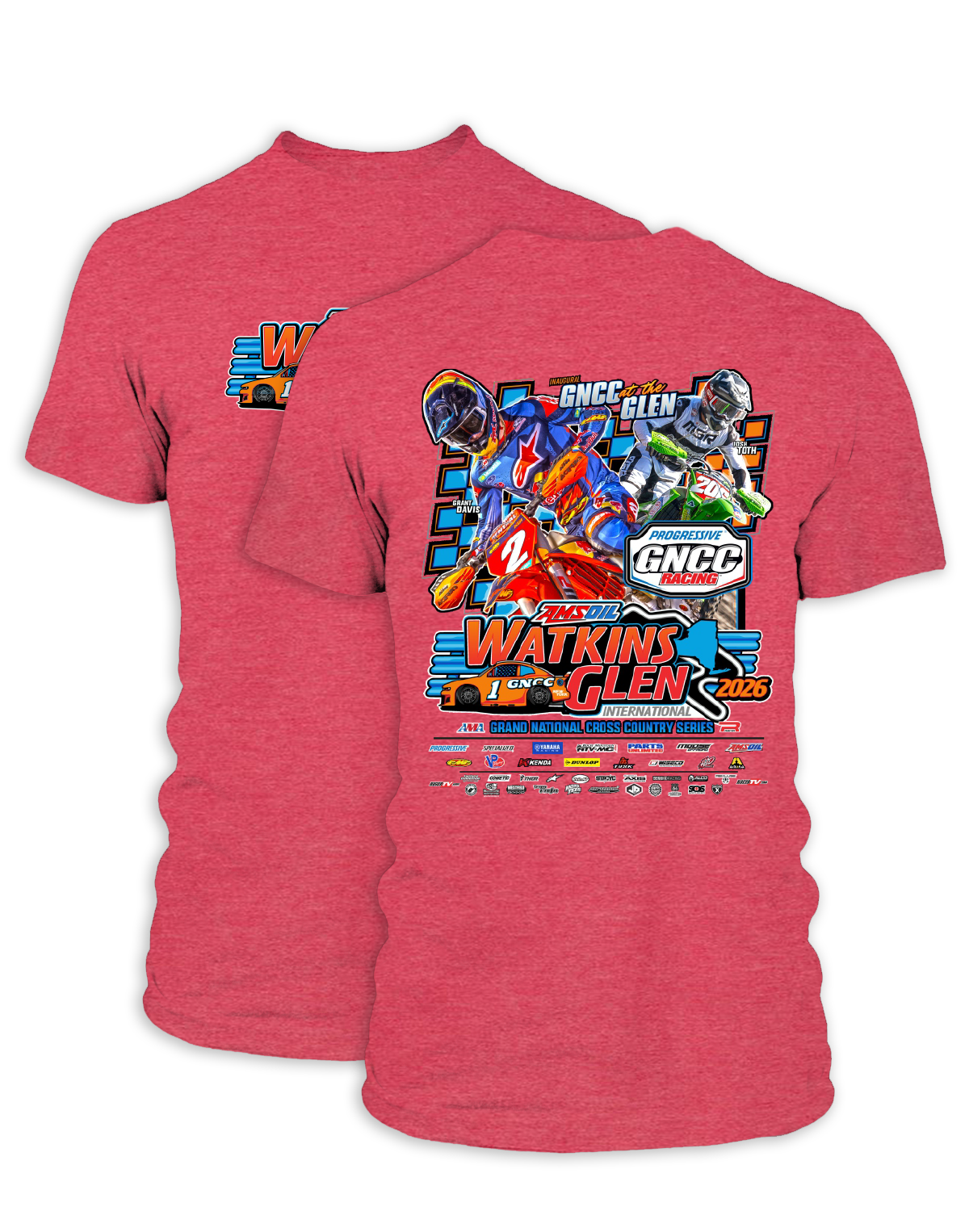 26 GNCC Watkins Glen Event Tee Bike