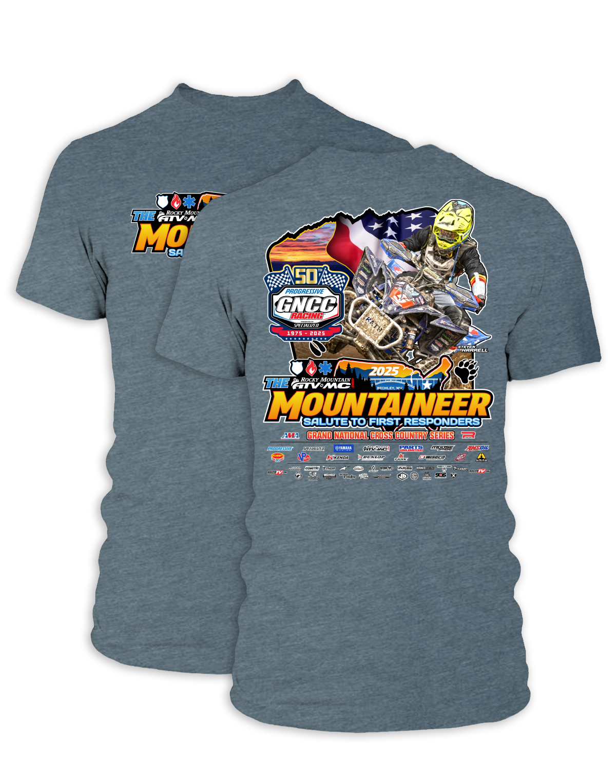 25 GNCC Mountaineer Event Tee ATV