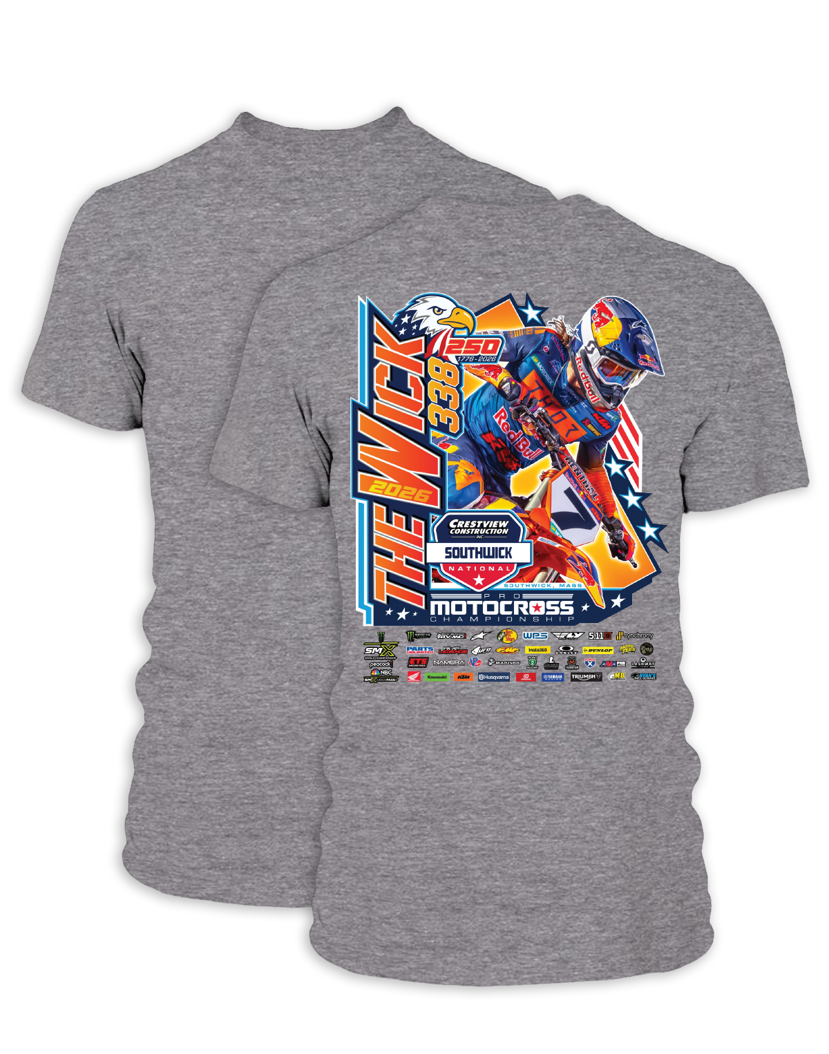 26 MX Southwick Event T-Shirt Adult