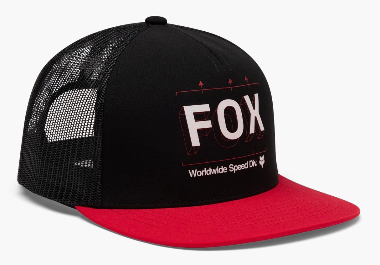 FOX Image Print Snapback Trucker Hat
