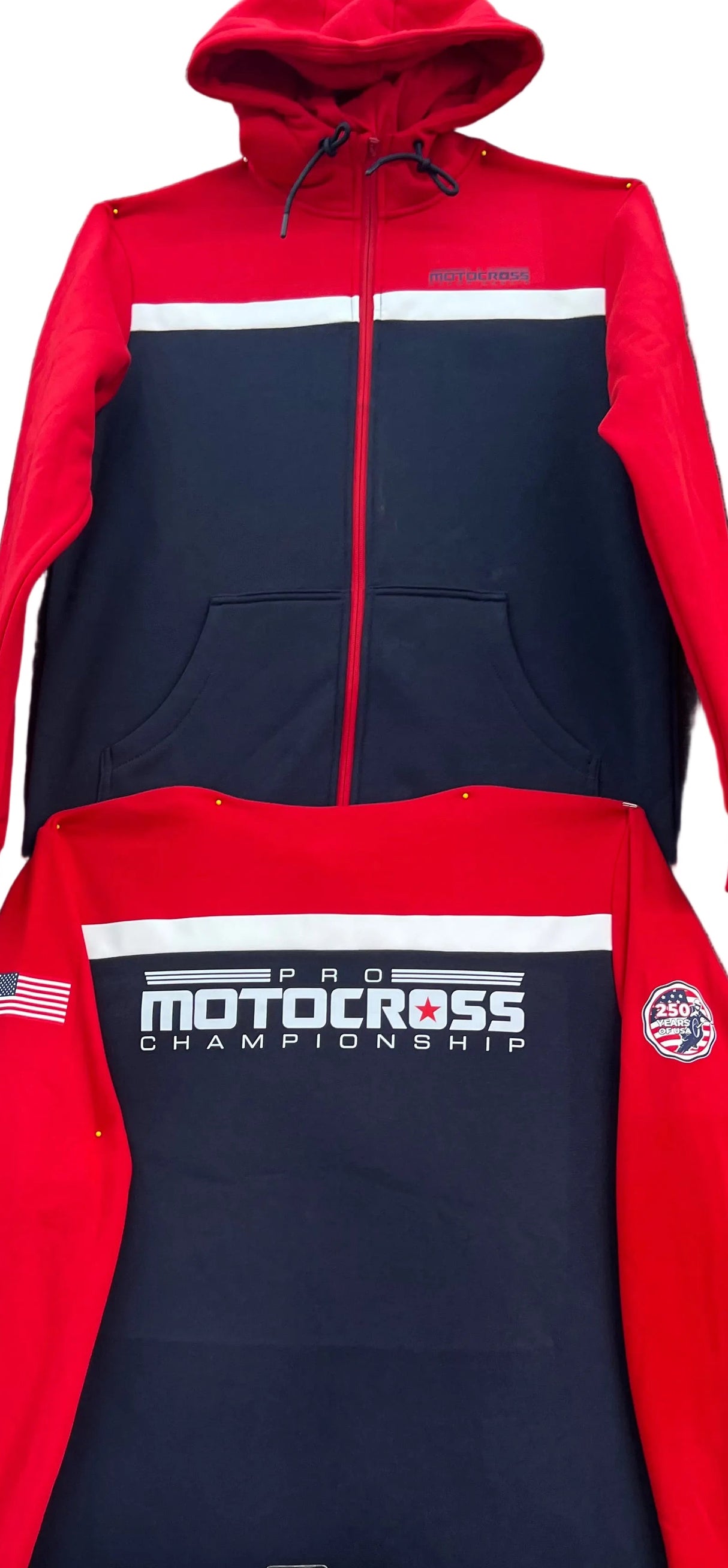 26 MX Series Embroidered Custom Zip Jacket