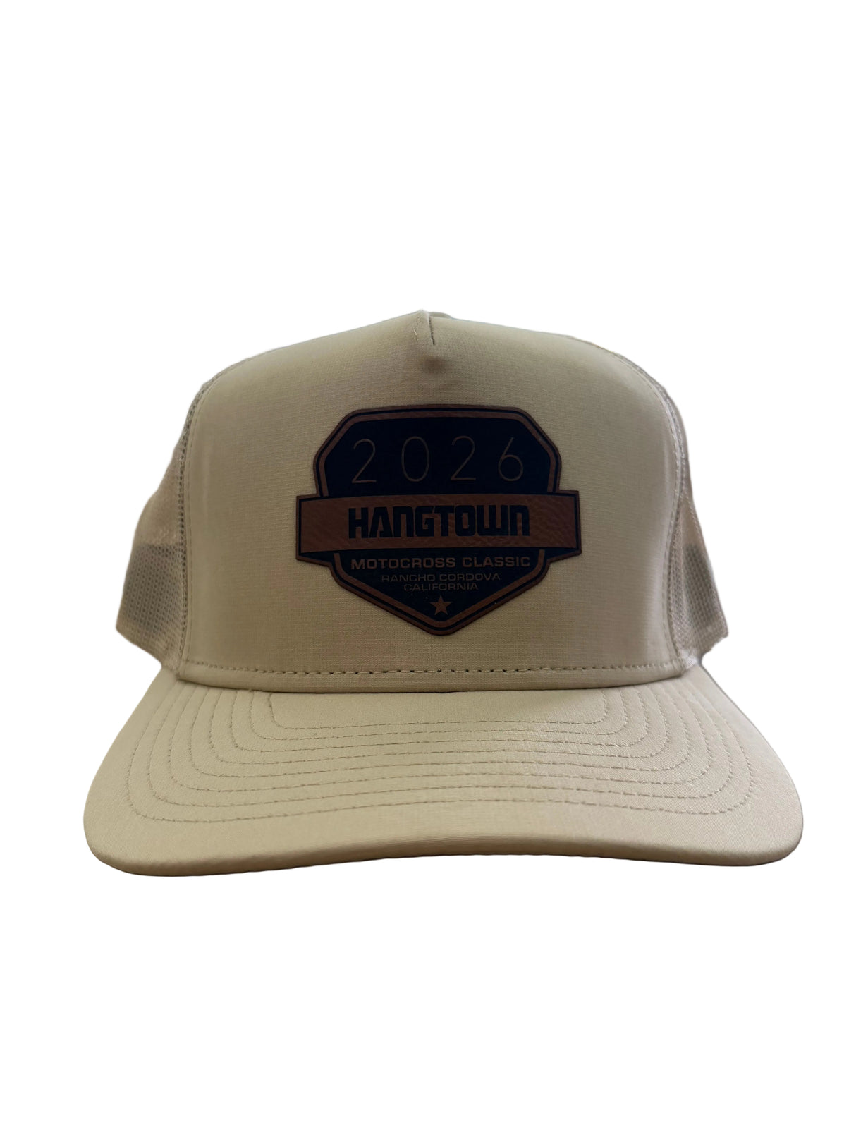 26 MX Hangtown Khaki Curved Trucker Hat
