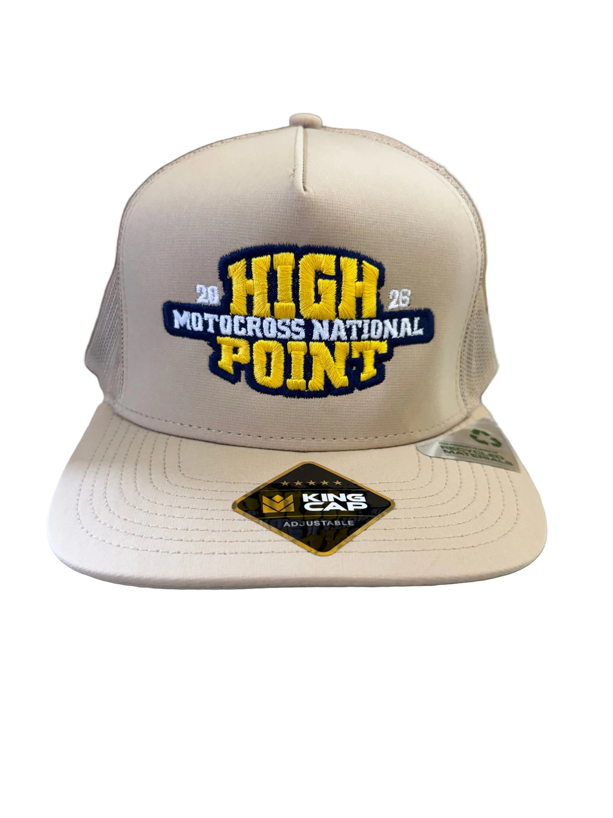 26 MX High Point Khaki Curved Trucker Hat