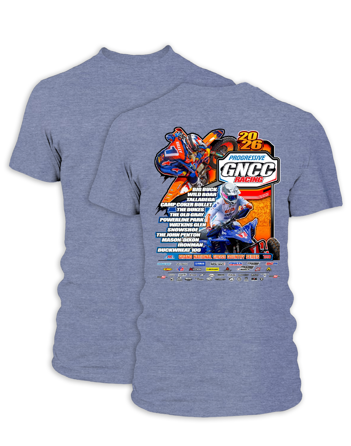 26 GNCC Series Adult Main Tour T-Shirts