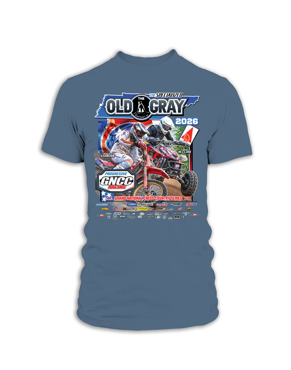 26 GNCC Old Gray Youth Event Tee