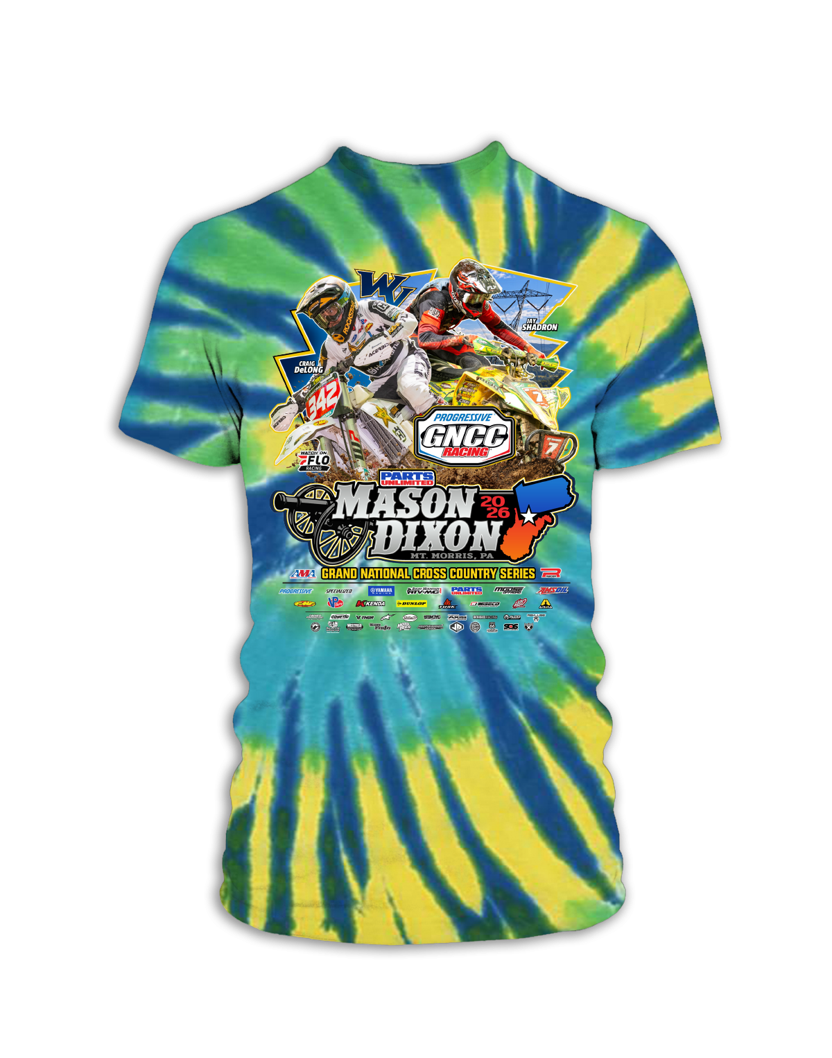 26 GNCC Mason Dixon Youth Event Tee