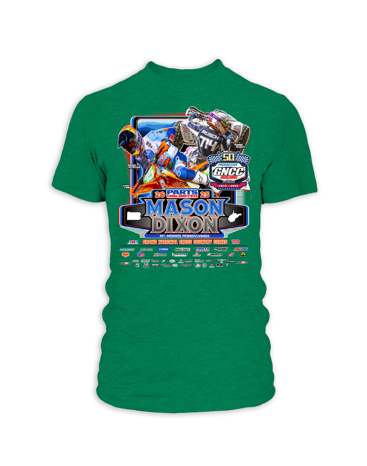 25 GNCC Mason Dixon Event Tee Youth