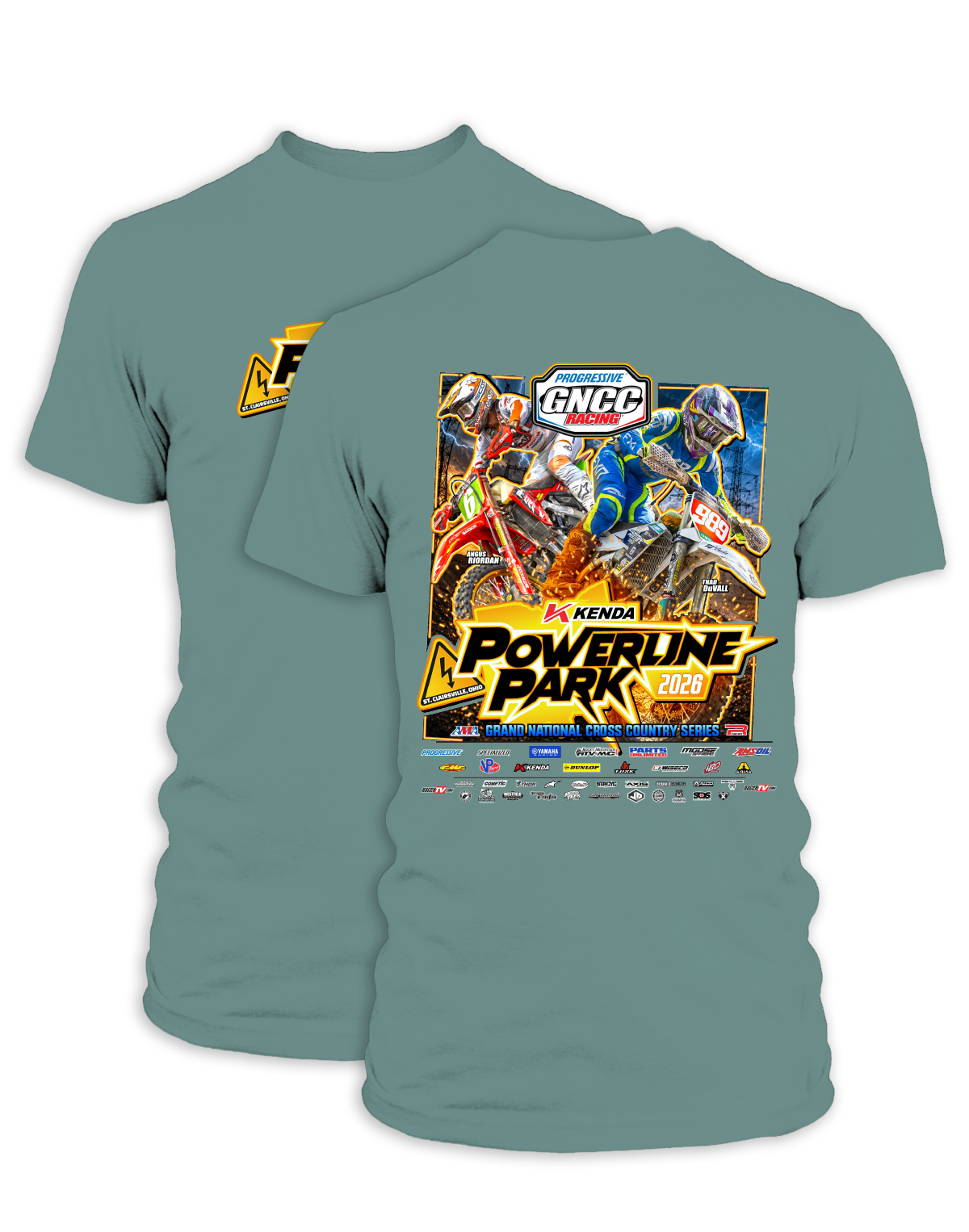 26 GNCC Powerline Park Event Tee Bike