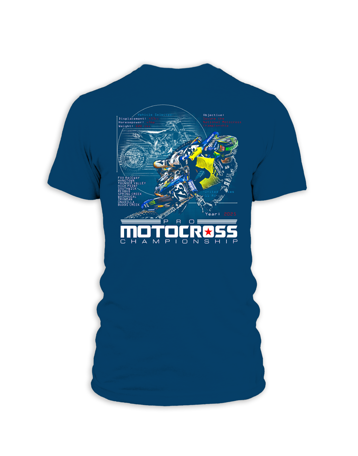 25 MX Series Adult Blueprint SS