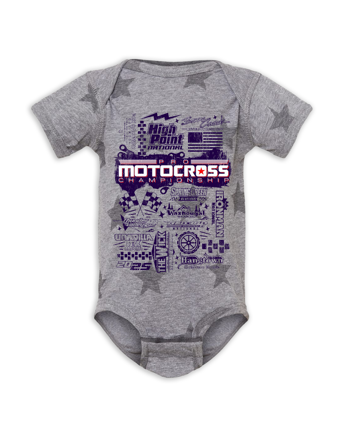 25 MX Series Toddler / Infant Moto Onesie