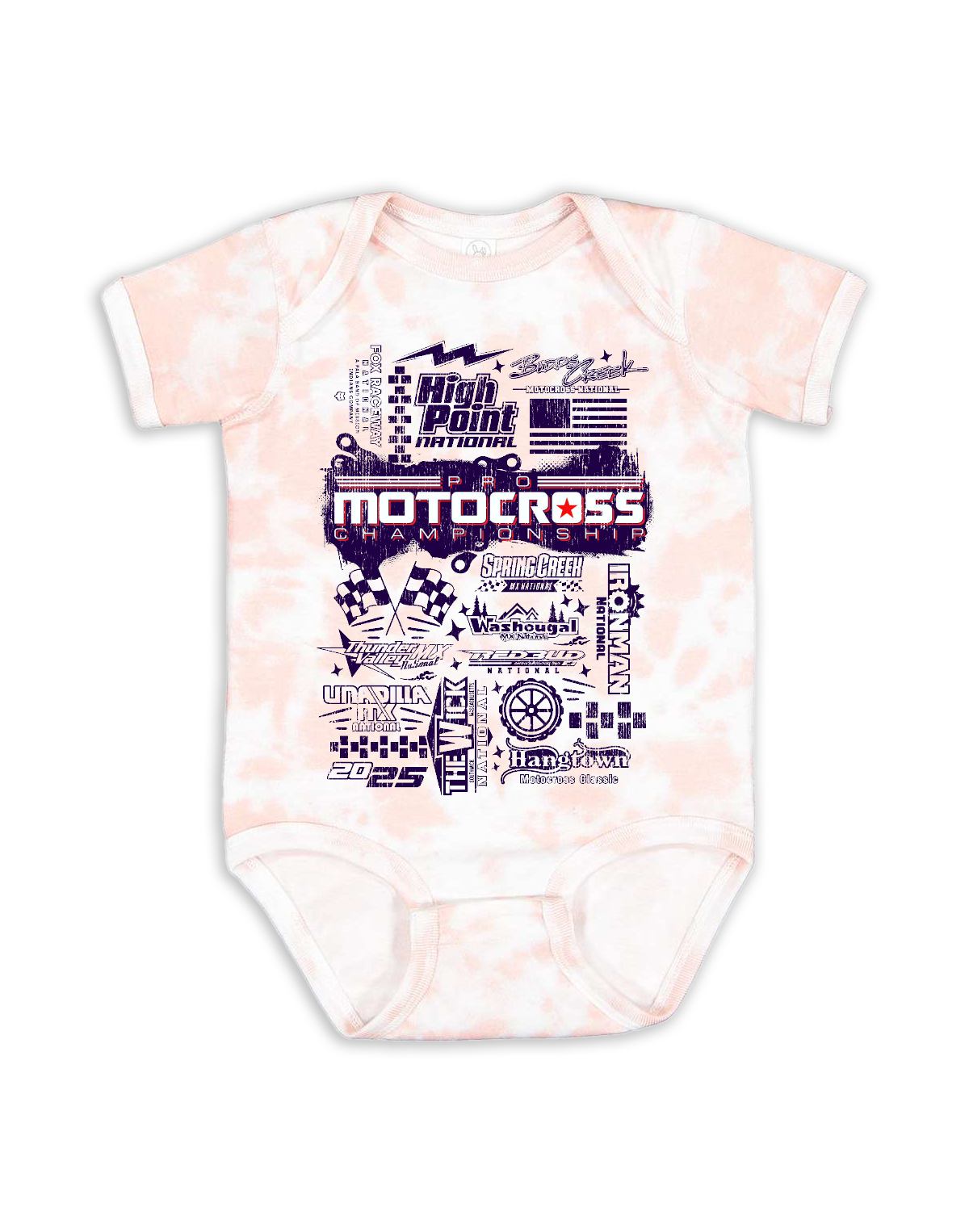25 MX Series Toddler / Infant Moto Onesie