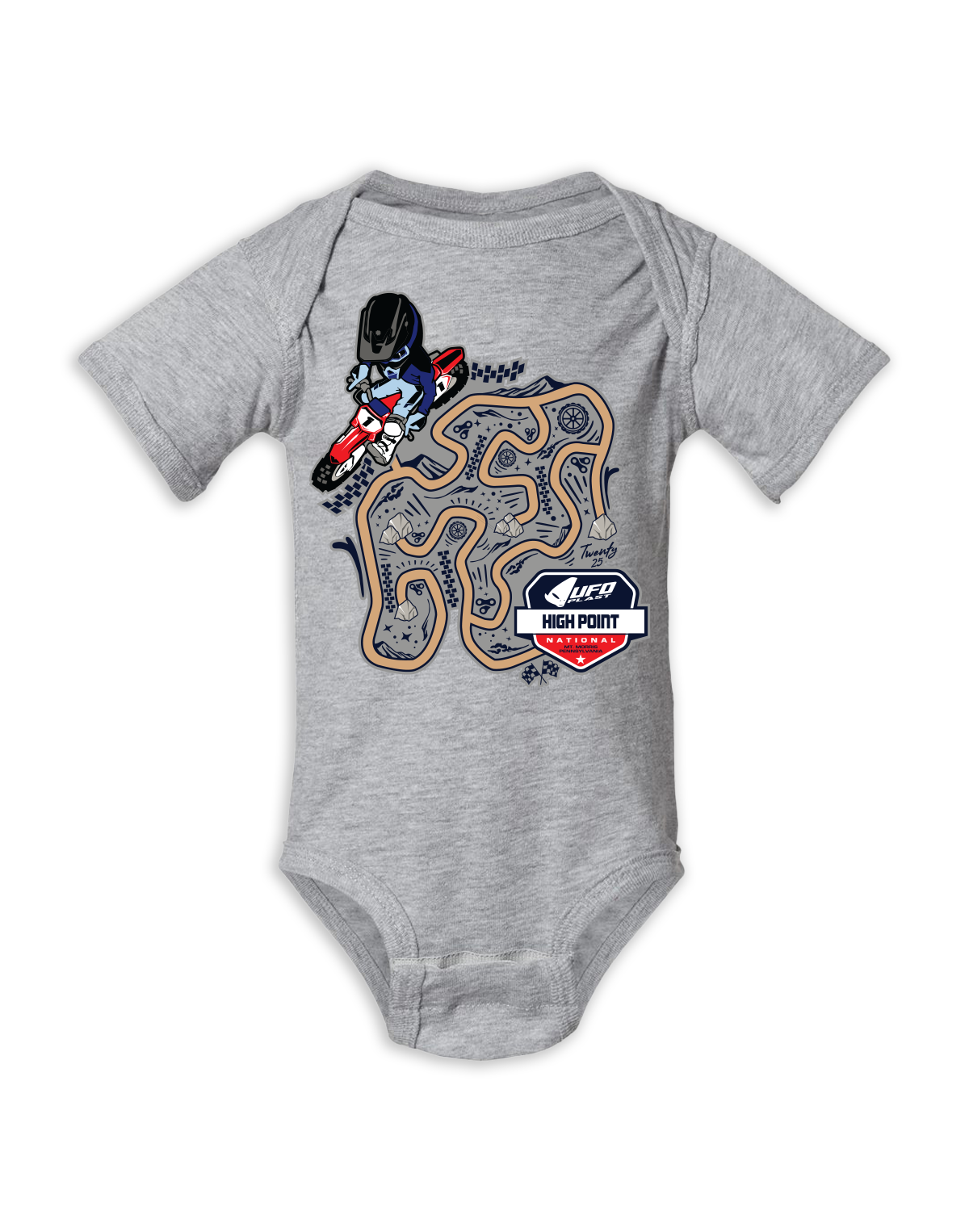 25 MX High Point Maze Onesie Toddler / Infant