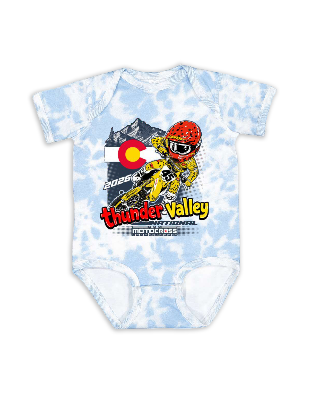 26 MX Thunder Valley Onesie Infant