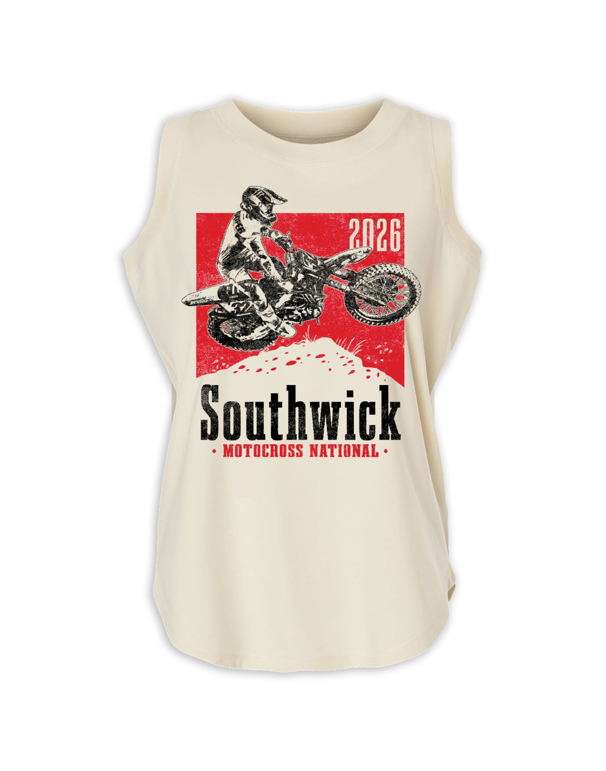 26 MX Southwick Cowboy Up Ladies Tanks